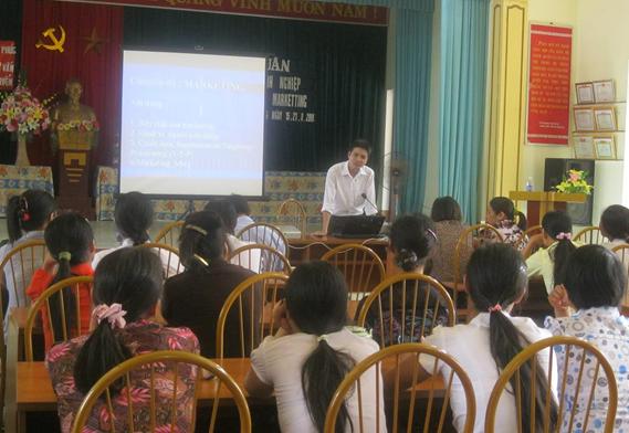 Khai giảng lớp Quản trị Doanh nghiệp tại huyện Vĩnh Tường Tỉnh Vĩnh Phúc